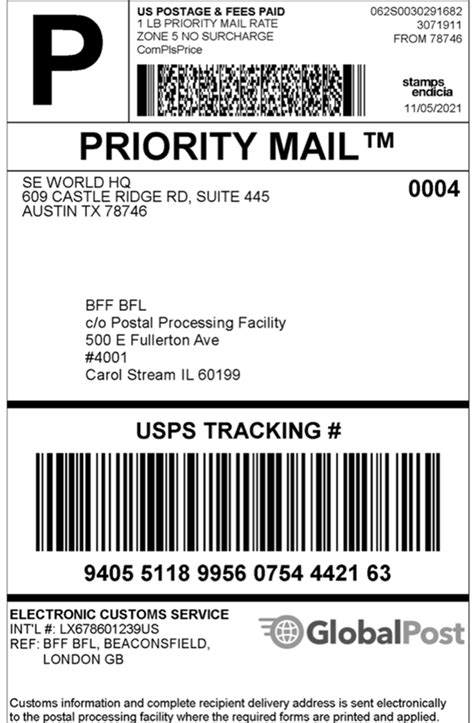 card delivery usa.